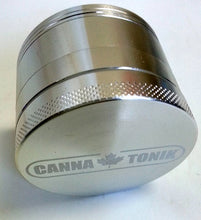 Load image into Gallery viewer, CANNATONIK ANODIZED ALUMINIUM GRINDER 40MM SILVER
