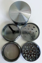 Load image into Gallery viewer, CANNATONIK ANODIZED ALUMINIUM GRINDER 40MM GREY
