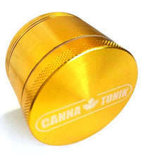 Load image into Gallery viewer, CANNATONIK ANODIZED ALUMINIUM GRINDER 40MM GOLD
