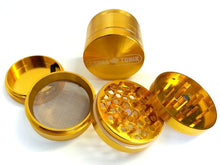 Load image into Gallery viewer, CANNATONIK ANODIZED ALUMINIUM GRINDER 40MM GOLD
