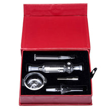 Load image into Gallery viewer, Nectar Collector Kit With Glass And Titanium Nail + Nectar Pipe
