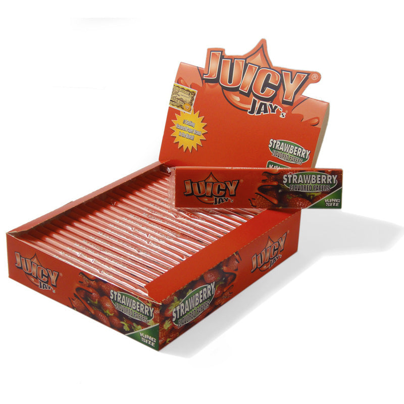 Juicy Jay Rolling Papers Strawberry King Size