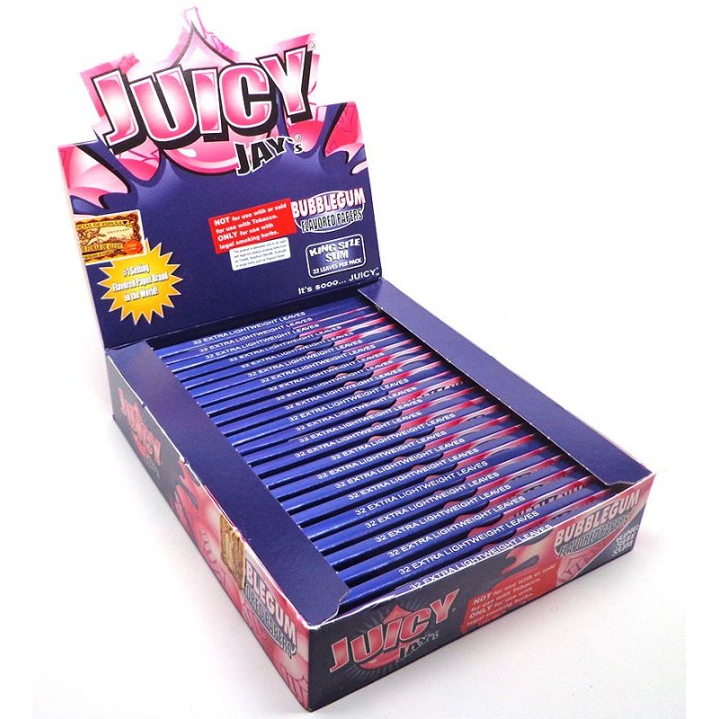 Juicy Jay Rolling Paper Bubblegum King Size