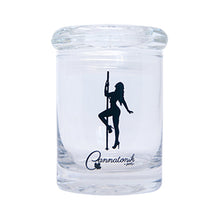 Load image into Gallery viewer, Cannatonik Pole Girl Airtight Glass Jar 3 Inches
