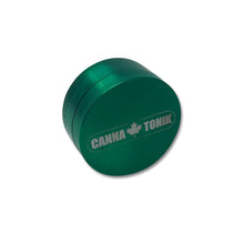 Load image into Gallery viewer, CANNATONIK GREEN ALUMINIUM GRINDER 3 STAGE 56MM
