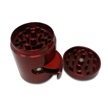 Load image into Gallery viewer, CANNATONIK ALUMINIUM SIDE WINDOW GRINDER RED
