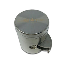 Load image into Gallery viewer, CANNATONIK ALUMINIUM SIDE WINDOW GRINDER SILVER
