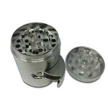 Load image into Gallery viewer, CANNATONIK ALUMINIUM SIDE WINDOW GRINDER SILVER
