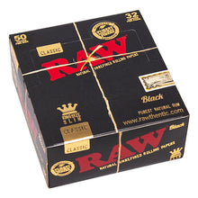 Load image into Gallery viewer, Raw Black King Size Rolling Paper
