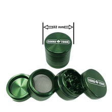 Load image into Gallery viewer, CANNATONIK ANODIZED ALUMINIUM GRINDER 30 MM GREEN
