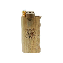 Load image into Gallery viewer, CLOWN WOODEN DUGOUT 4 INCHES
