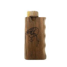 Load image into Gallery viewer, KITTY WOODEN DUGOUT 4 INCHES
