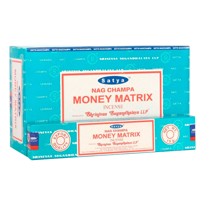 SATYA MONEY MATRIX INCENSE 15 GM