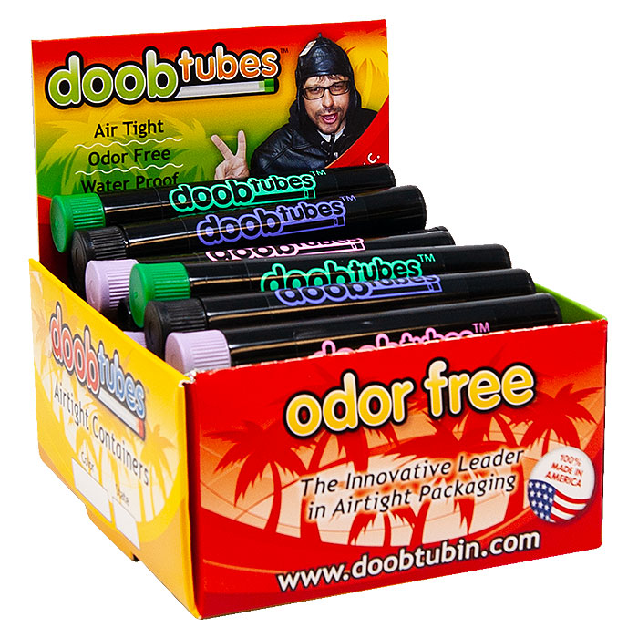 Doob Tubes Small Black display of 25