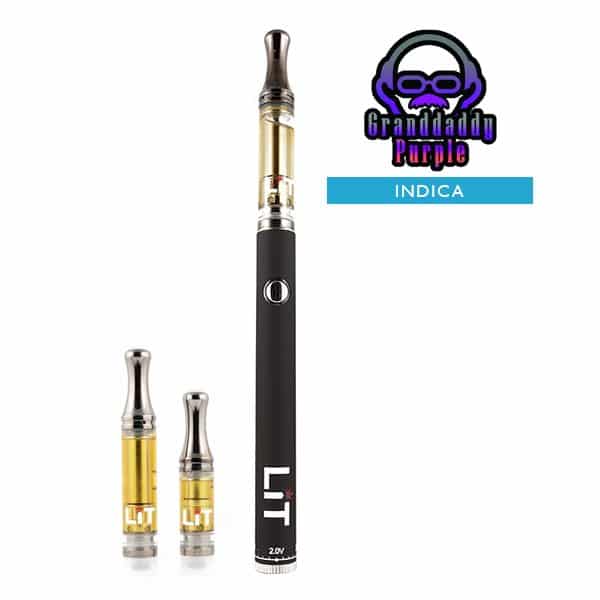 Lit – Grand Daddy Purple Vape Cart (Indica)