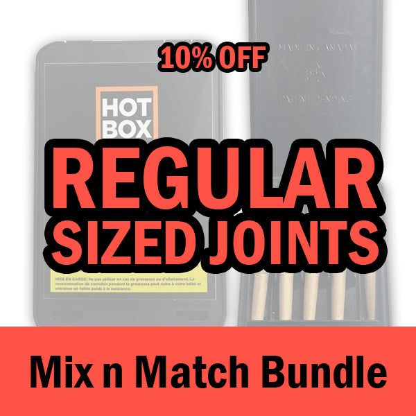 Regular Sized Pre Roll Joint Variety – 5 Pack Mix n Match (10% OFF)