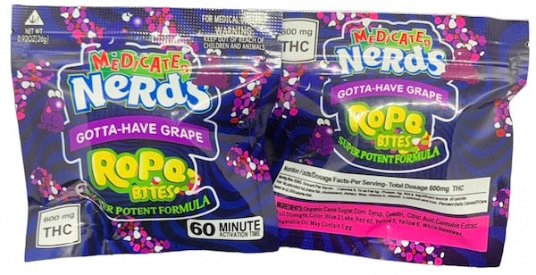 Nerd Bites - THC 600mg